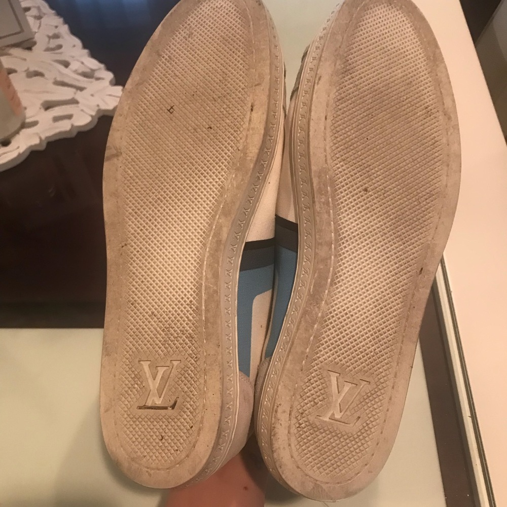 AUTHENTIC LOUIS VUITTON MENS shoes size 7.5 men’s - Picture 5 of 8